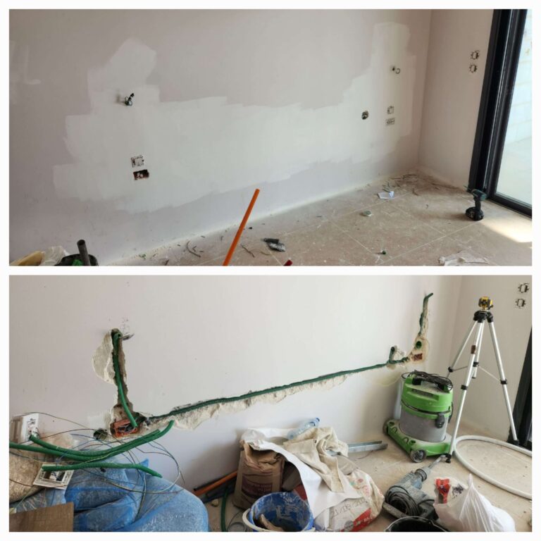 הוספת נקודות חשמל