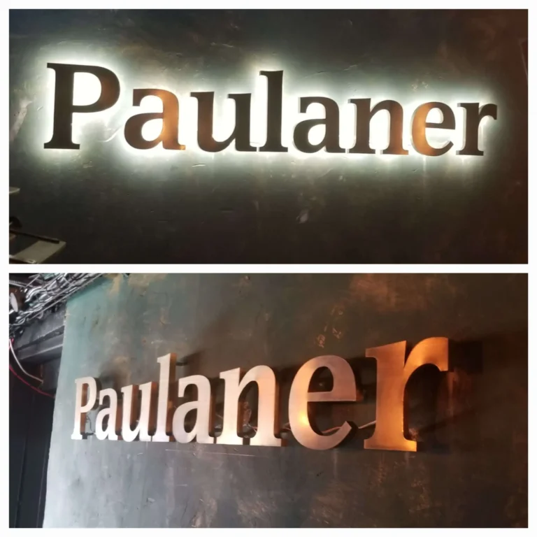 התקנת שילוט מואר