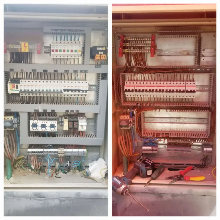 חיווט ארון חשמל